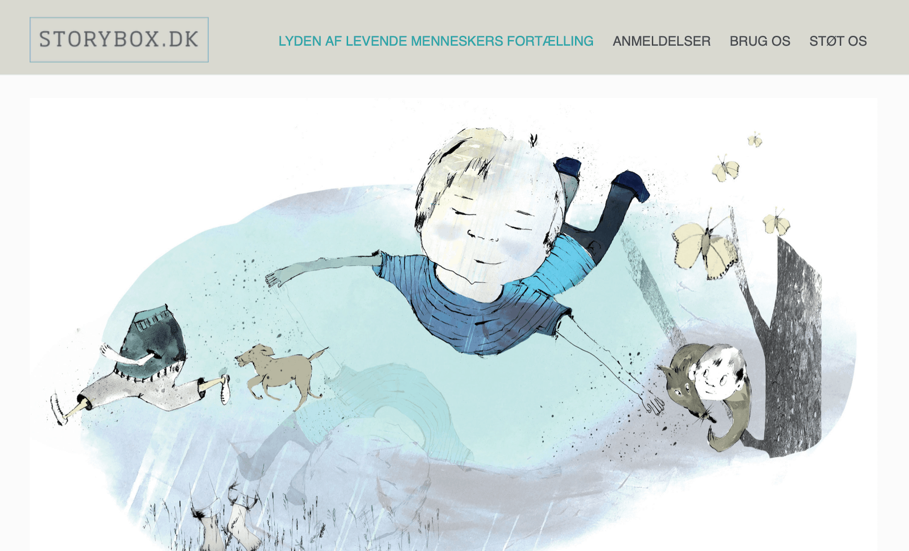 Storybox.dk forside – Danmarks første internetforlag for mundtlig fortællekunst Storybox.dk forside – Danmarks første internetforlag for mundtlig fortællekunst